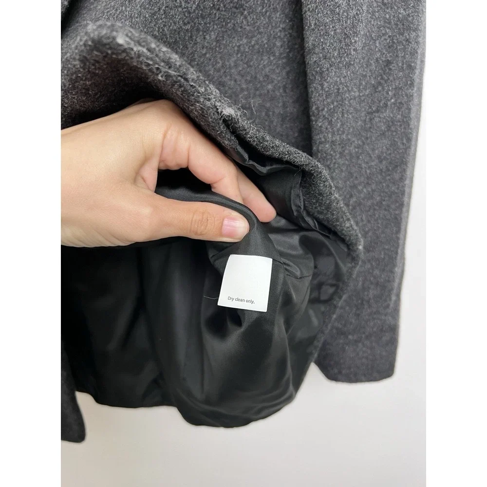 J.‎ Crew Somerset Blazer Charcoal Gray 80% Wool Jacket Size 6P